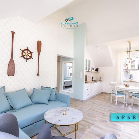 Turkusowa Ostoja Apartament วูแคนชิน ภายนอก รูปภาพ