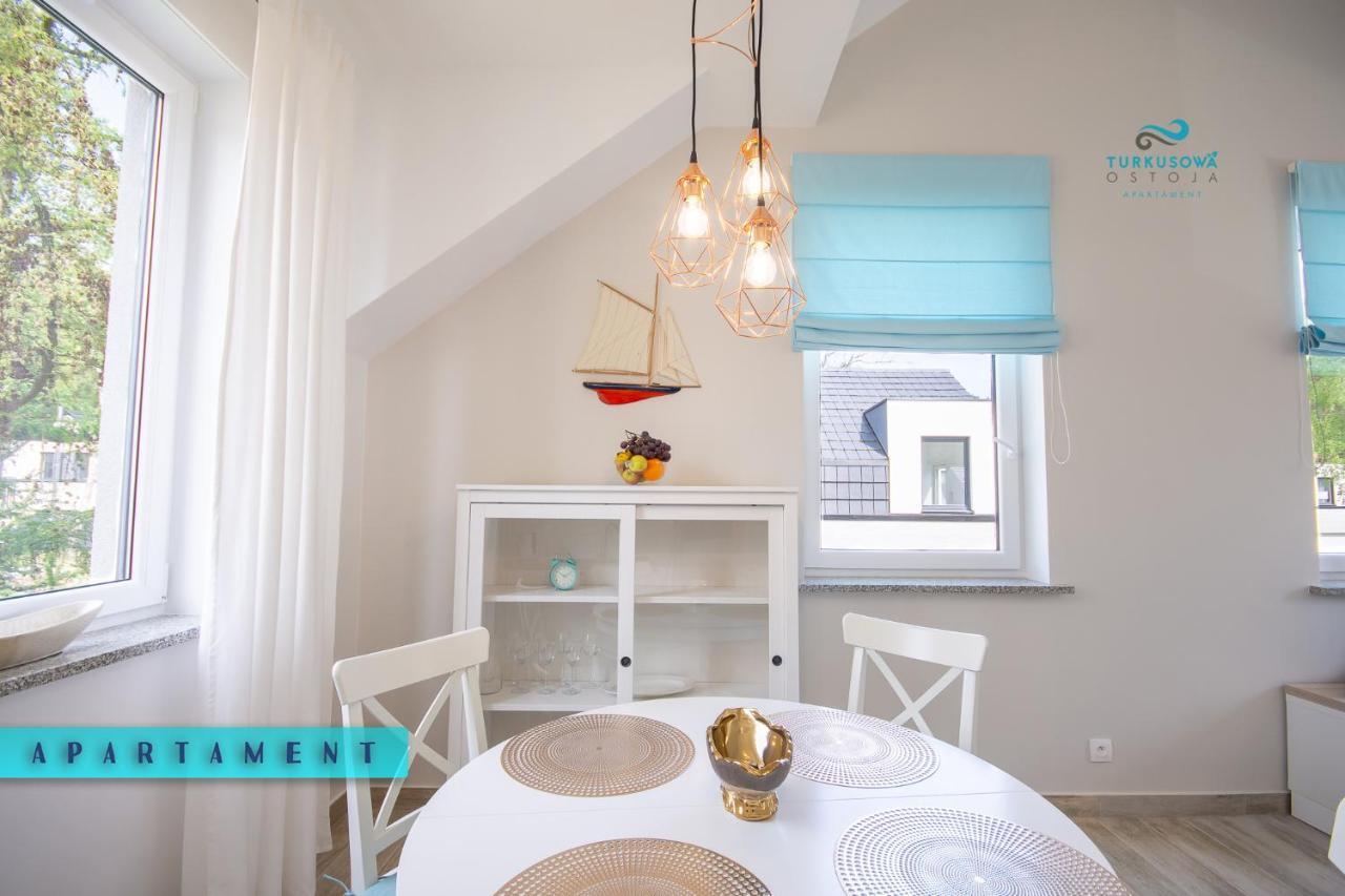 Turkusowa Ostoja Apartament วูแคนชิน ภายนอก รูปภาพ