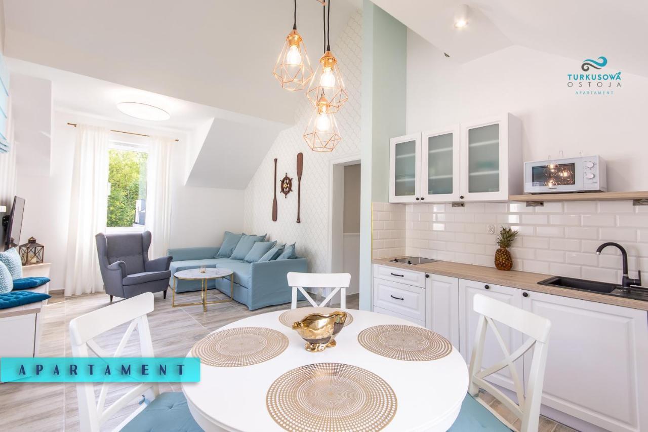 Turkusowa Ostoja Apartament วูแคนชิน ภายนอก รูปภาพ